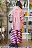 Paloma Tela Neckerchief Blouse Antique Rose